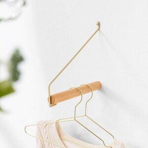 Coat rack Wall coat rack Coat hanger in solid wood Wall hooks